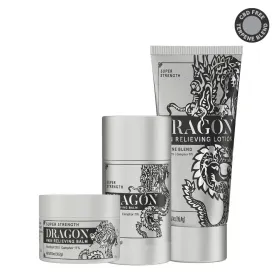 Dragon Pain Relieving Silver Bundle Terpene Blend - Jar, Roll Up & Lotion