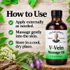 V-Vein Massage Oil 4 Oz