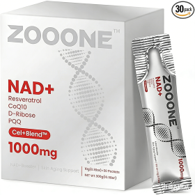 NAD booster, suitable for men and women (30 packs) with high-quality nicotinamide riboside and resveratrol, helping cellular - packaging: 60 packa