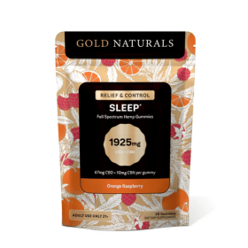 Sleep Hemp Gummies – Full-Spectrum CBD + CBN for Deep Sleep, Stress Relief & Nighttime Calm - Fast-Acting - Flavor: Orange Raspberry; Size: 25 PACK