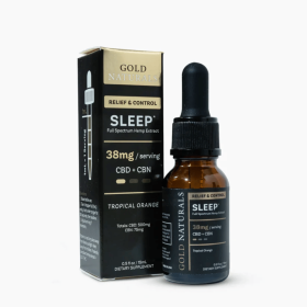Sleep Tincture with CBD + CBN - Deep Rest Hemp Extract - Fast-Acting Full Spectrum Sleep Aid for Relaxation & Relief - Strength: Light; Size: 15 ML