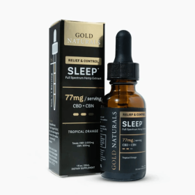 Sleep Tincture with CBD + CBN - Deep Rest Hemp Extract - Fast-Acting Full Spectrum Sleep Aid for Relaxation & Relief - Strength: Medium; Size: 30 ML