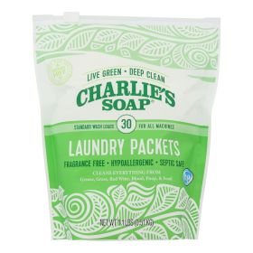 Charlie&rsquo;s Soap Laundry Powder - Case Of 6 - 30 Ct