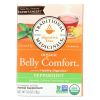 Traditional Medicinals Organic Belly Comfort Peppermint Herbal Tea — 16 Tea Bags per Box (Case of 6)