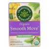 Traditional Medicinals Organic Smooth Move Peppermint Herbal Tea — 16 Tea Bags per Box (Case of 6)