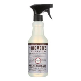 Mrs. Meyer's Clean Day - Multi-surface Everyday Cleaner - Lavender - 16 Fl Oz - Case Of 6