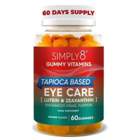Zeaxanthin and Lutein Eye Care Vitamins for Adults and Kids Gummy Vitamin for Eye Health Supplements for Eyes Vegan Non GMO Gluten Free Kosher Ha