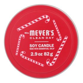 Mrs. Meyer's Clean Day - Soy Candle.tin Pprmint - Case Of 8-2.9 Oz