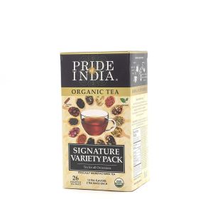 Pride of India Organic Signature Assorted Tea — 26 Tea Bags