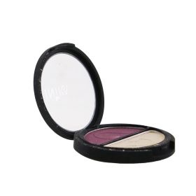 INIKA ORGANIC - Pressed Mineral Eye Shadow Duo - # Plum & Pearl INED004 / 010560 3.9g/0.13oz
