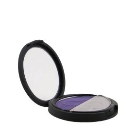 INIKA ORGANIC - Pressed Mineral Eye Shadow Duo - # Purple Platinum INED008 / 010607 3.9g/0.13oz