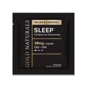 Sleep Softgel Capsules – Full-Spectrum Hemp Extract - CBD + CBN Sleep Support - Deep Rest, Relaxation & Nighttime - Size: 2 PACK; Strength: Light