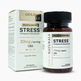 Stress Soft Gels – Full-Spectrum Hemp Extract Capsules with CBD + CBN for Calm & Focus - Natural Stress & - Strength: Light; Size: 30 CAPSULE JAR