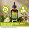 Citrus Bergamot Tincture Liquid Extract – Extra Strength Heart Support Supplement, 2 fl oz