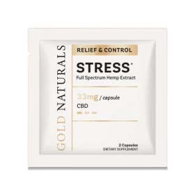 Stress Soft Gels – Full-Spectrum Hemp Extract Capsules with CBD + CBN for Calm & Focus - Natural Stress & Anxiety - Strength: Light; Size: 2 PACK