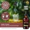 Wormwood & Black Walnut Tincture Liquid Extract – Extra Strength Liver Health & Detox Support, 2 fl oz