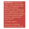 Teeccino Chaga Ashwagandha Mushroom Herbal Tea — 10 Tea Bags per Box, Case of 6