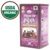 Pride of India Organic Assorted Health Tea Variety Pack — 4 Varieties, 25 Tea Bags Each