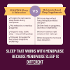 SEASON34 Menopause & Perimenopause Sleep Support for Women 40+ | Night Sweats & Hot Flash–Related Awakenings | Stay Cool All Night & Wake Refreshed |