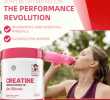 Women's Creatine Powder (with Collagen, Branched-Chain Amino Acid Blend) - Protects Nail Health, 30 Servings, No Sucrose, No Additives, 8.46 Ounces