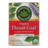 Traditional Medicinals Organic Throat Coat Herbal Tea — 16 Tea Bags per Box (Case of 6)