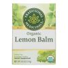 Traditional Medicinals Organic Lemon Balm Herbal Tea — 16 Tea Bags per Box (Case of 6)