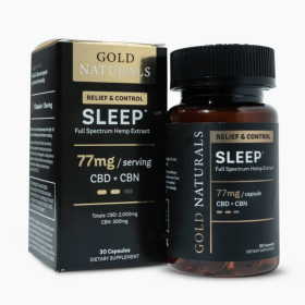Sleep Softgel Capsules – Full-Spectrum Hemp Extract - CBD + CBN Sleep Support - Deep Rest, Relaxation & - Size: 30 CAPSULE JAR; Strength: Medium