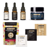 Hemp Extract Sample Kit – Relief & Control Tinctures, Softgels, Salve & Δ9 Gummies for Sleep, Stress & Muscle Recovery - Entourage: Stress + Sleep