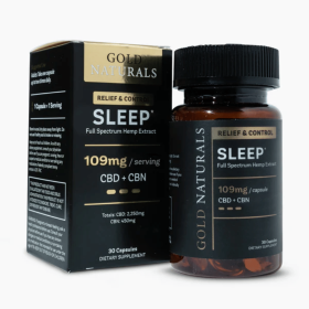 Sleep Softgel Capsules – Full-Spectrum Hemp Extract - CBD + CBN Sleep Support - Deep Rest, Relaxation & - Size: 30 CAPSULE JAR; Strength: Heavy