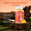 Prostate Health Supplements for Men, Lycopene + Astaxanthin Gummies – Antioxidant Supplement for Prostate & Heart Health, Skin & Eye Support, Natural