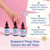 JoySpring LingoLeap – Liquid Kids Formula with Zeolite Clinoptilolite, Methylated B12 & Vitamin D3 | Gentle Daily Support for Kids' Wellness | Ages