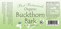 Buckthorn Bark Extract 1 Oz