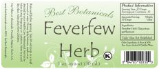 Feverfew Herb Extract 1 Oz