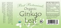 Ginkgo Leaf Extract 1 Oz