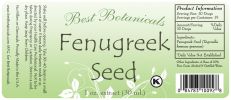 Fenugreek Seed Extract 1 Oz