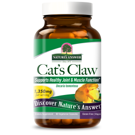 Nature's Answer - Cat's Claw Inner Bark Extract - 90 Vegetarian Capsules