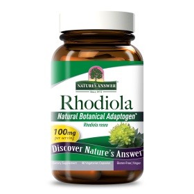 Nature's Answer - Rhodiola Root Extract - 60 Vegetarian Capsules