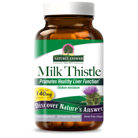 Nature's Answer - Milk Thistle Seed Extract - 120 Vegetarian Capsules