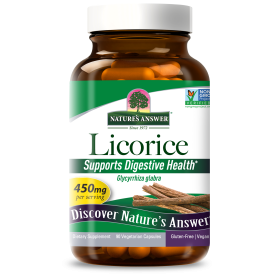 Nature's Answer - Licorice Root - 90 Vegetarian Capsules