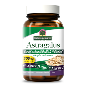 Nature's Answer - Astragalus Root Extract - 60 Vegetarian Capsules