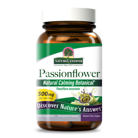 Nature's Answer - Passionflower Extract - 60 Vegetarian Capsules