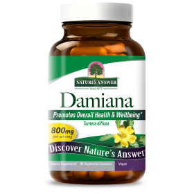 Nature's Answer - Damiana Leaf - 90 Vegetarian Capsules