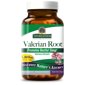 Nature's Answer - Valerian Root - 180 Vegetarian Capsules