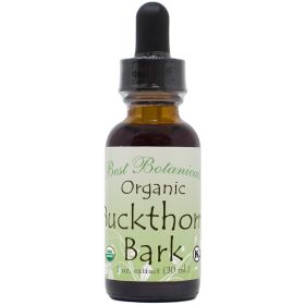 Organic Buckthorn Bark Extract 1 Oz