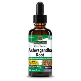 Ashwagandha Withhania AF - 2000mg by Natures Answer for Unisex - 2 oz Dietary Supplement