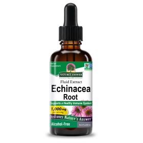 Echinacea Root Extract AF - 1000 mg by Natures Answer for Unisex - 1 oz Dietary Supplement