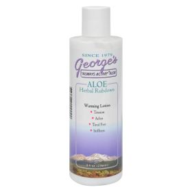 George's Aloe Vera Herbal Rubdown – 8 fl oz