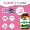 Nature's Answer - Vitex Agnus-castus Chastetree Berry - 90 Vegetarian Capsules