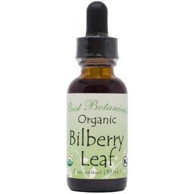 Organic Bilberry Leaf Extract 1 Oz