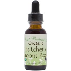Organic Butcher'S Broom Root Extract 1 Oz